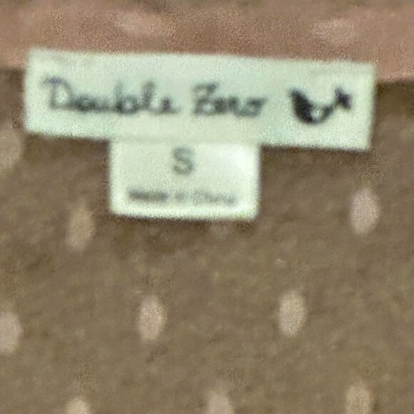 Double Zero Shear Blouse Sz S - Picture 7 of 8
